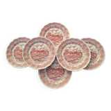 6 Fontebasso English style dinner plates
