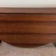 Large oval Gateleg folding table with two leaves in Rio rosewood