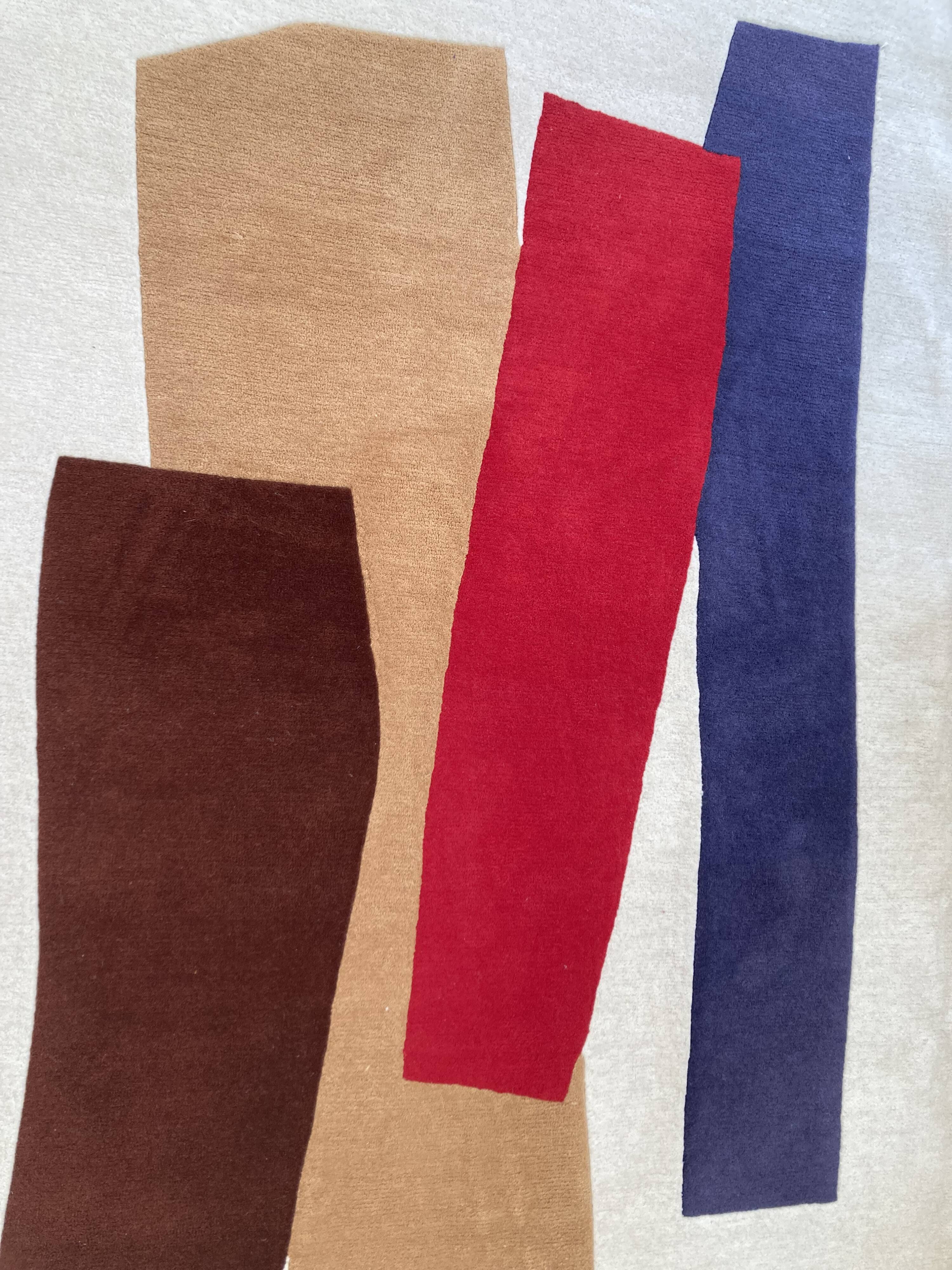 Contemporary rug Collaboration Toulemonde Bochart x Goodmoods