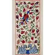 Vintage Turkish hand-knotted rug 50x90 cm