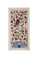 Vintage Turkish hand-knotted rug 50x90 cm