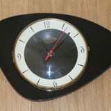 Lutetia black wall clock