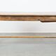 18th-Century Antique Dining Table in Oak with 2 Drawers