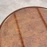 Round coffee table attributed to Paolo Buffa for Arrighi Serafino, 1950s.