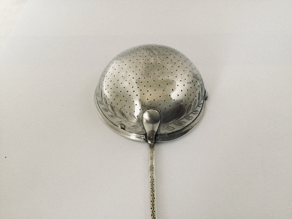 Silver punch ladle, Eugène Cadot
