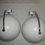 Pair of arco wall lights from the 70s