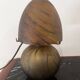 Mushroom lamp glass paste