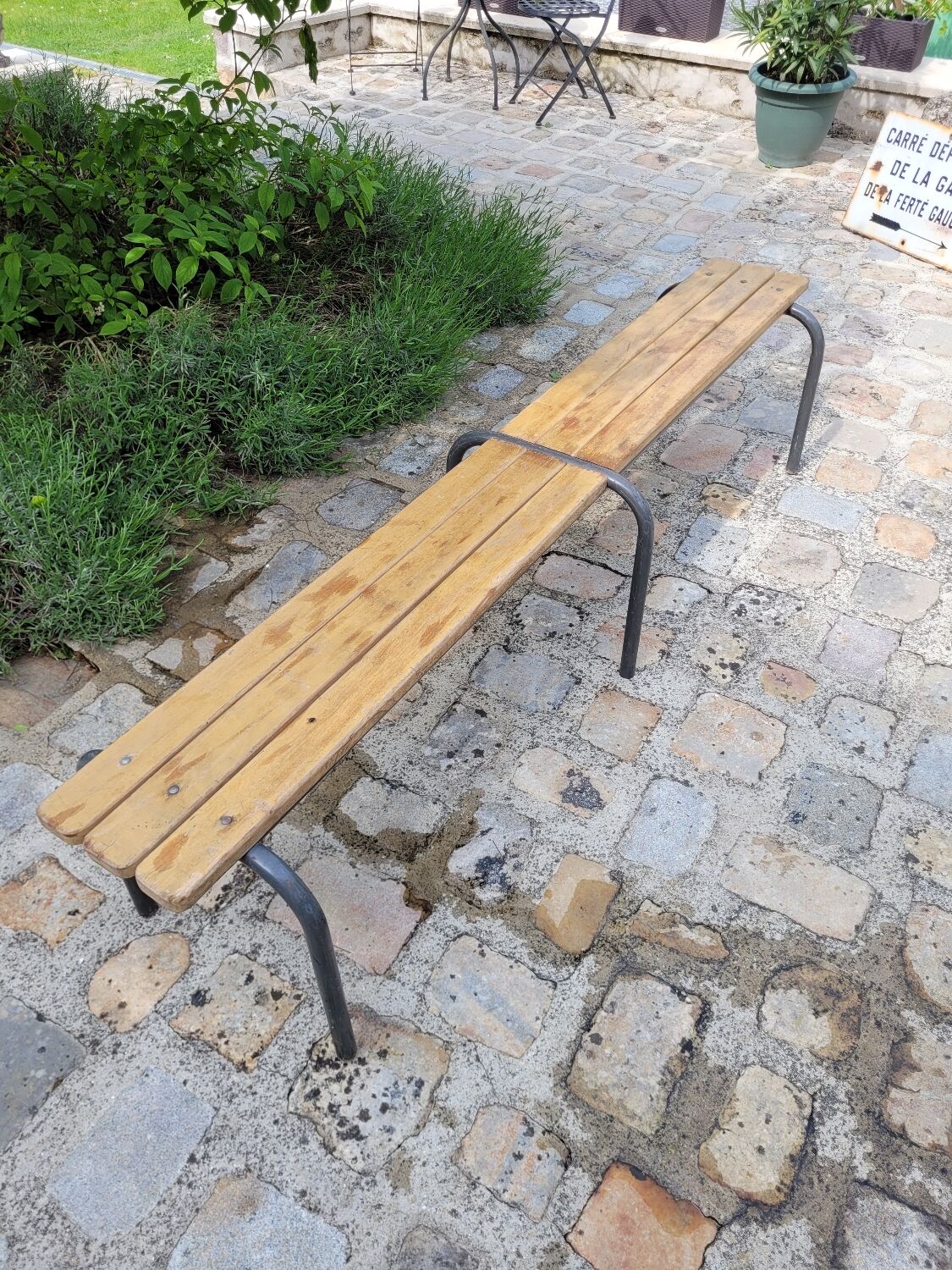 Old school bench