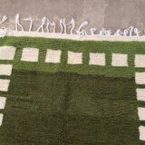 Beni Ouraine handwoven rug, traditional style, size 140 x 270 cm