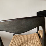 Paire de chaises cordées