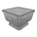 Glass cup with dragon decoration