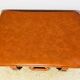 Vintage leather suitcase
