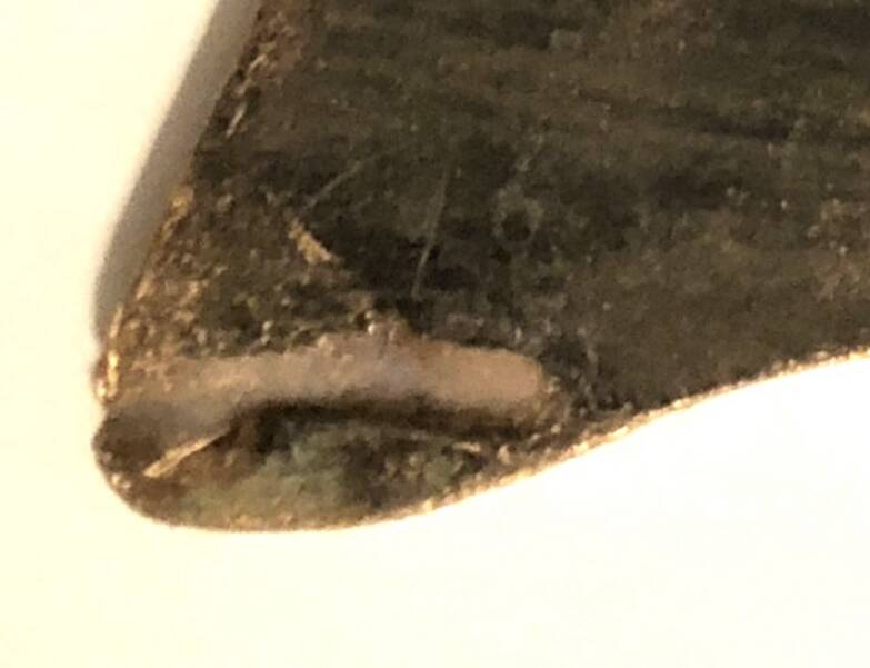 Old Decorative Golden Wood Plate