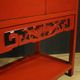 Chinese lacquered cabinet from the second half of the 20th century