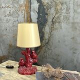 Ceramic bird lamp