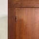 Vintage Parisian oak wardrobe