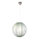 Milky-Green Sphere in Murano Glass Swirl