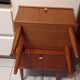 Paire de chevet vintage scandinave