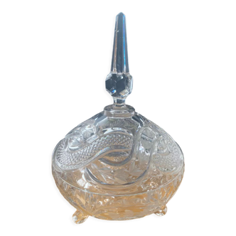 Cut crystal candy box
