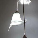 Murano calla lily cascade chandelier