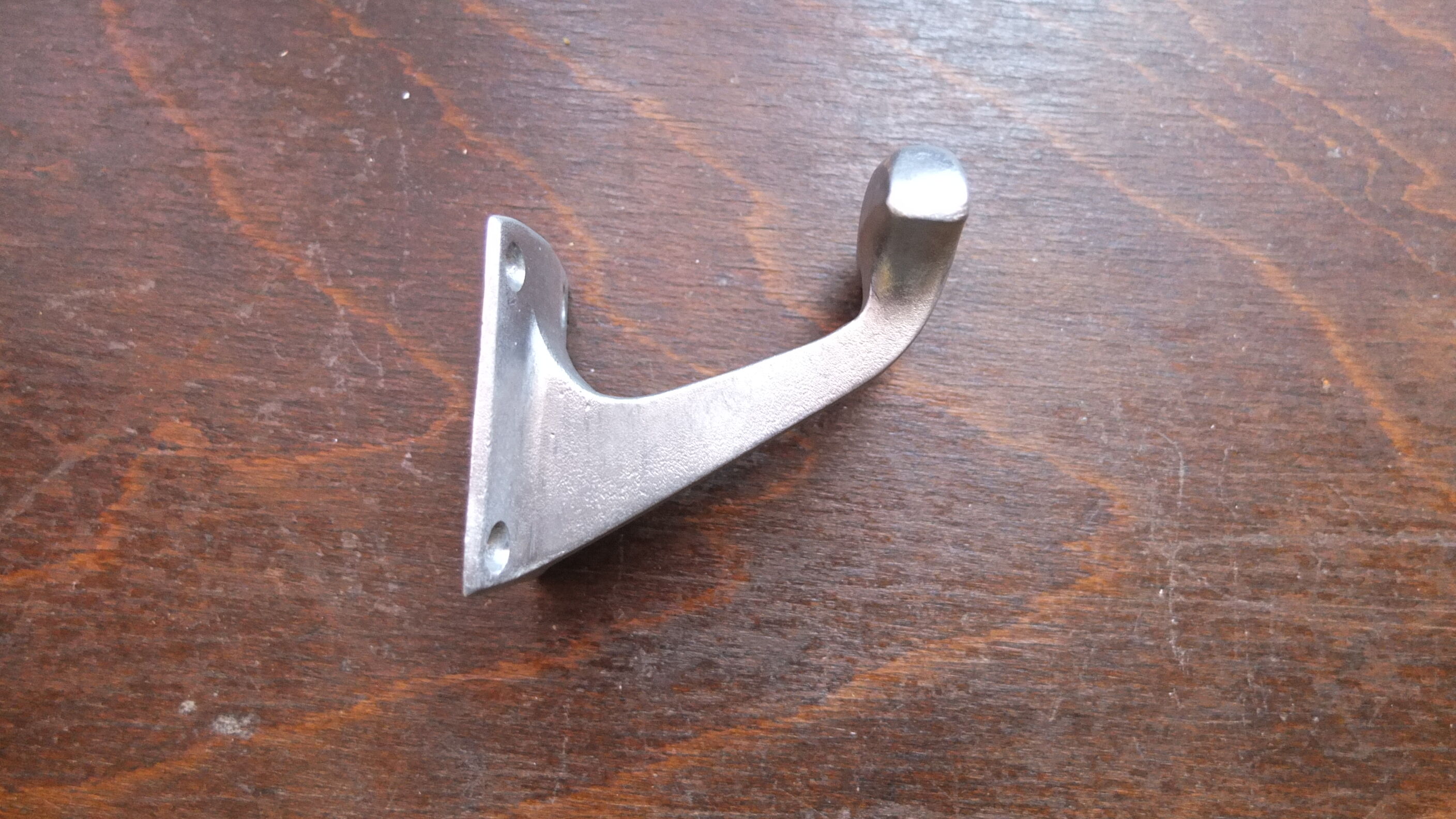 Antique vintage aluminum hooks