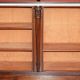 Monumental antique buffet in rosewood Regency with Italian marble.