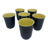 6 tasses en céramique 1950