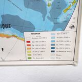 Vintage school map 1969