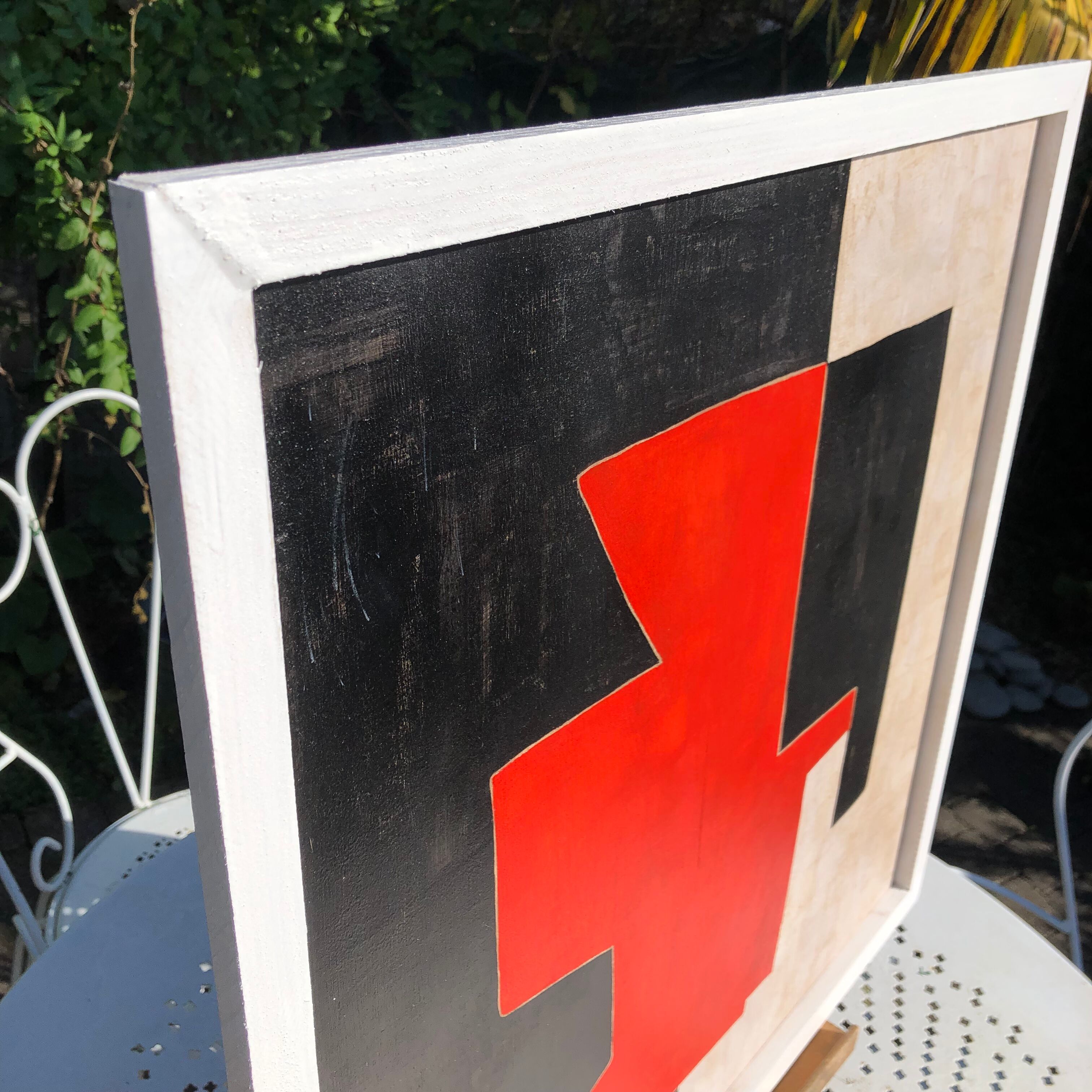 Peinture à l’huile abstraite