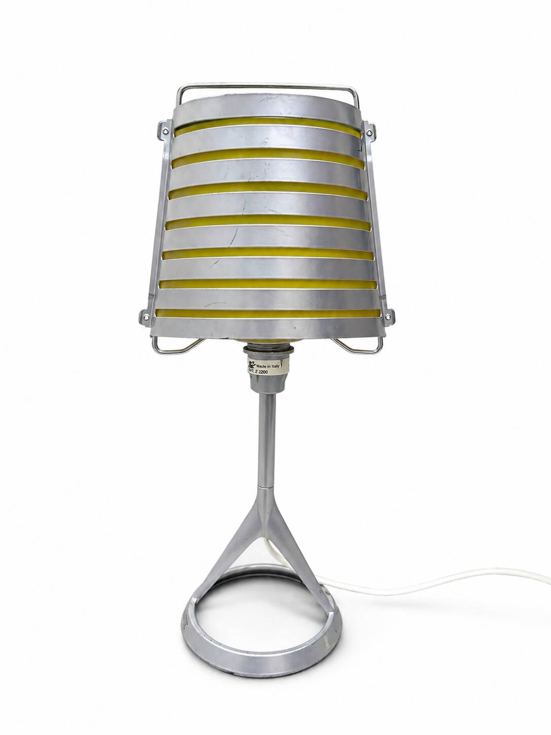 Cleto Bicolore Memphis Lamp - Roberto Favaretto for Lucente, 1980