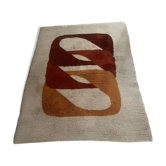 Tapis en laine années 70