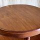 Art Deco style side table in solid wood - 1930s/1940s