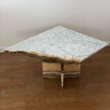 Table basse marbre unique