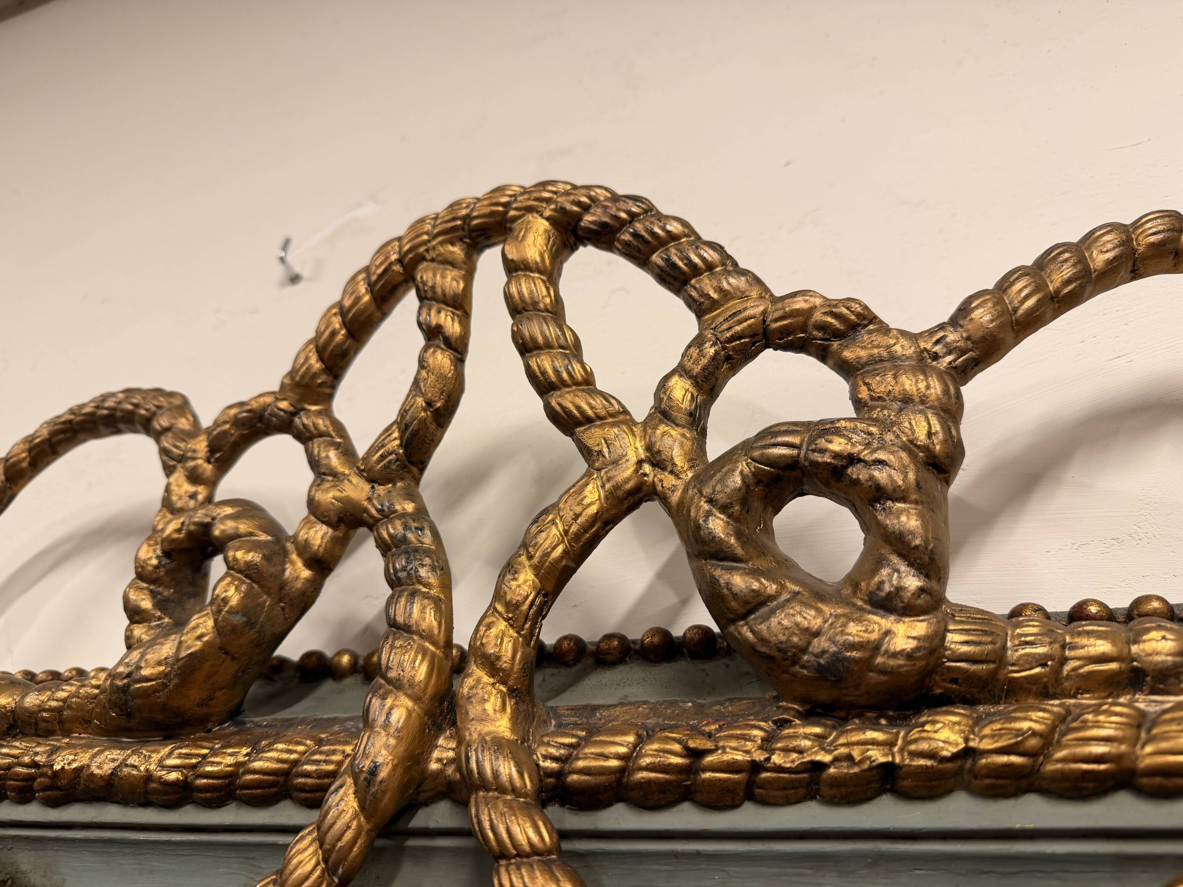 Antique English mirror