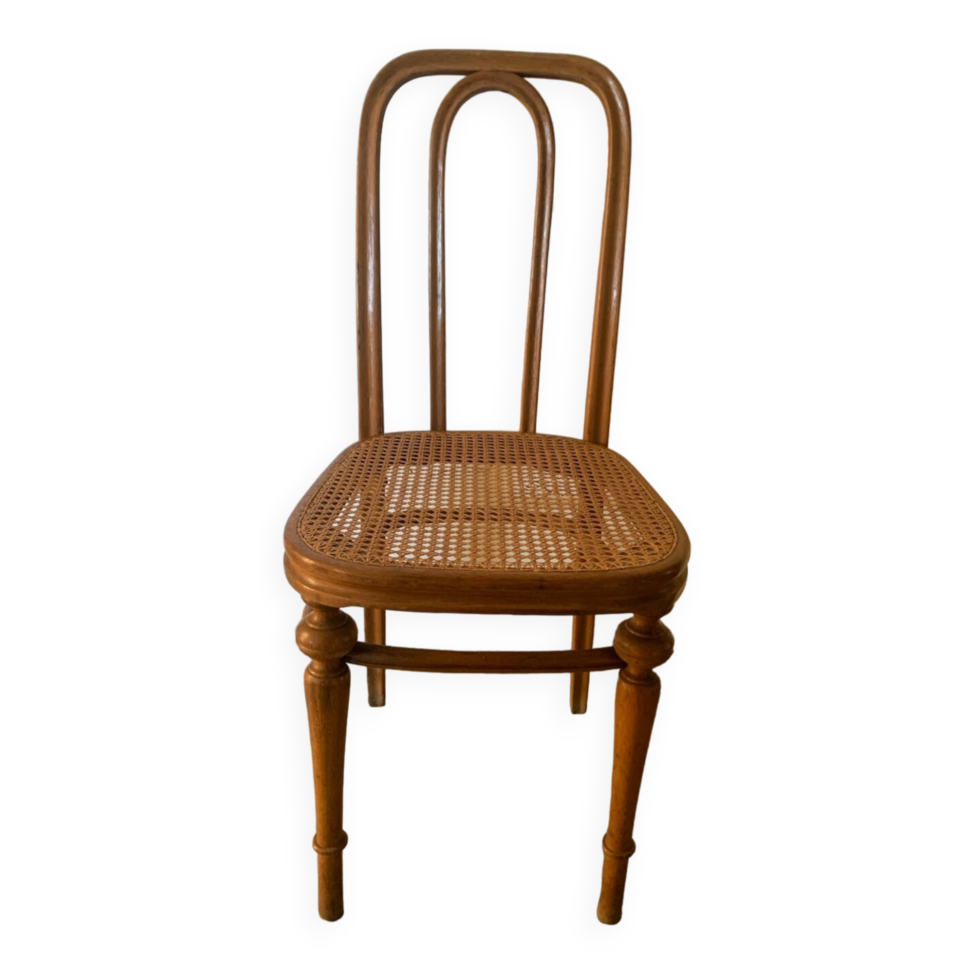 Set of three caned chairs by Jacob & Josef Kohn.