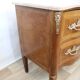 Pink marble top chest of drawers