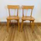 Pair of bistro chairs