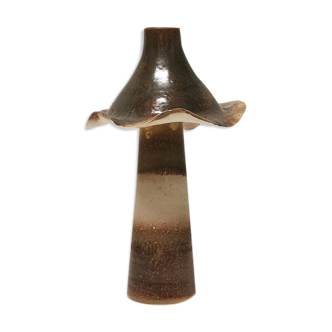 Mushroom ceramic vase