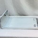 Vintage enamelled sheet metal utensil holder