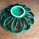 Bowl / Fruit bowl - Accolay ceramic - emerald green - vintage 1960s