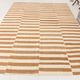 8x10 Beige & Bronze Contemporary Kilim Rug, 229x311Cm SK 35061