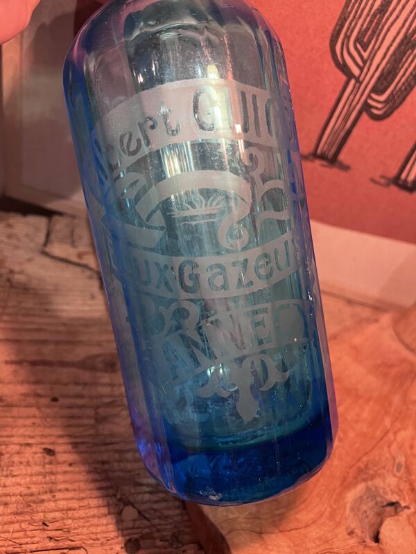 Siphon Albert guigon Annecy a pan bleu syphon eau de seltz gazeuses