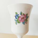 Aynsley porcelain vase bird décor and flowers