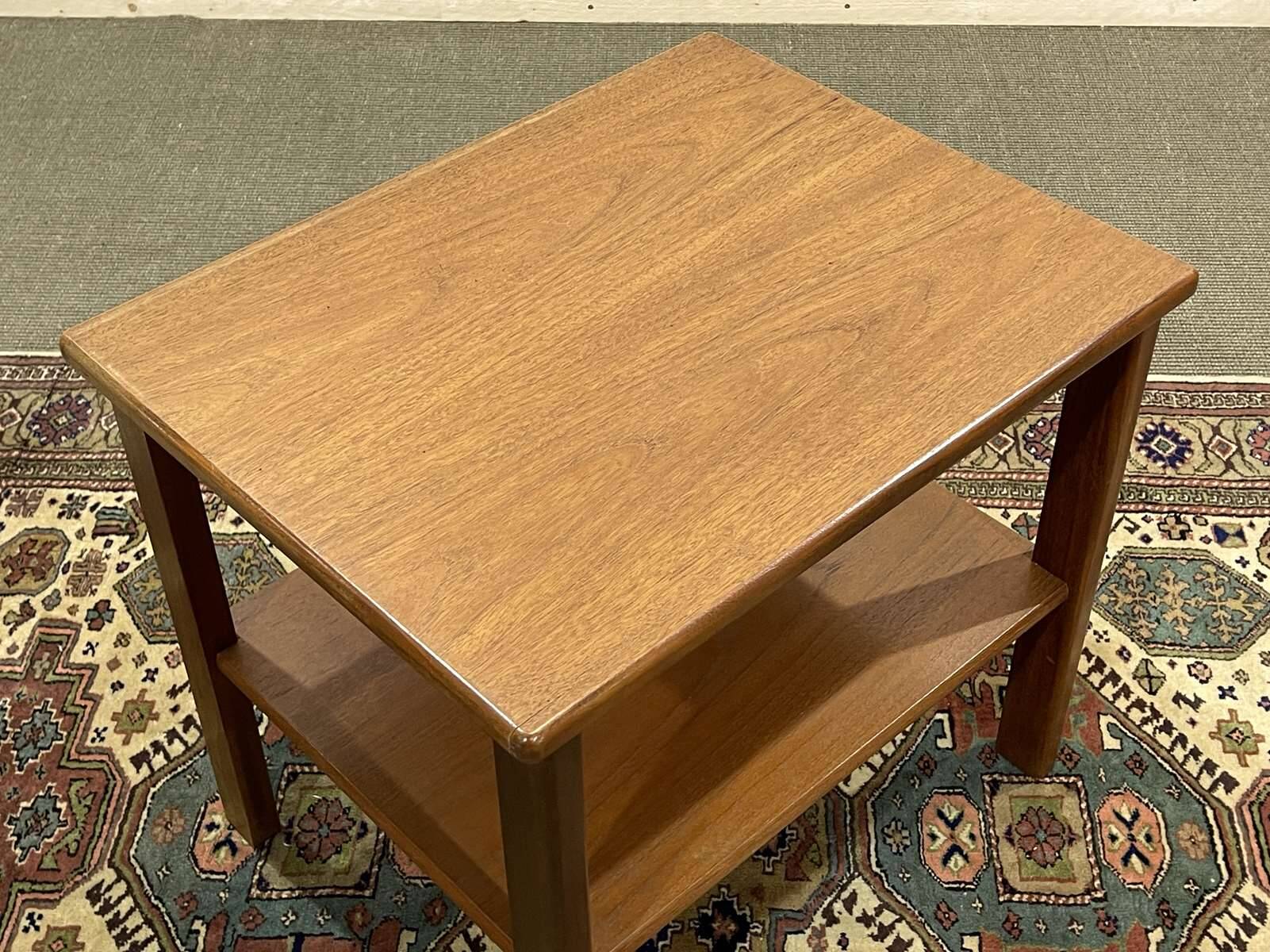 GPlan teak pedestal table from the 70s