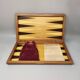 1980s Gorgeous Piero Fornasetti Backgammon in Excellent condition. Made in