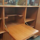 Libary by Gaston Poisson around 1950 teak