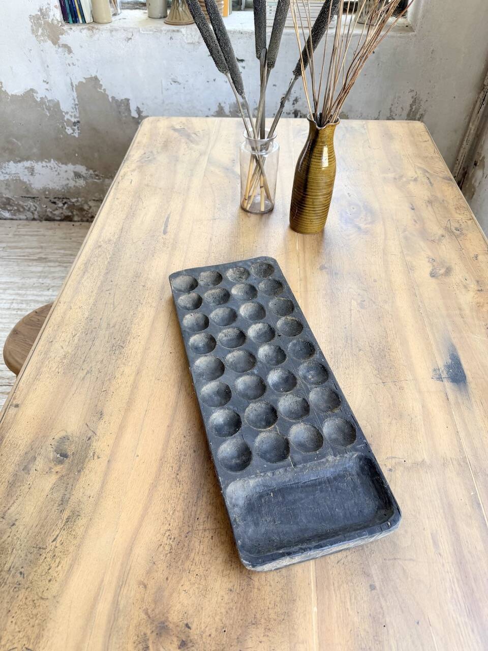 Walnut bistro farmhouse table 180cm