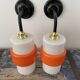 Lot de deux appliques vintage 70 électrifiées à neuf
