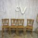 Set of 4 bistro chairs