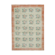 Tapis beige oriental handmade contemporain des années 1980 202 cm x 284 cm